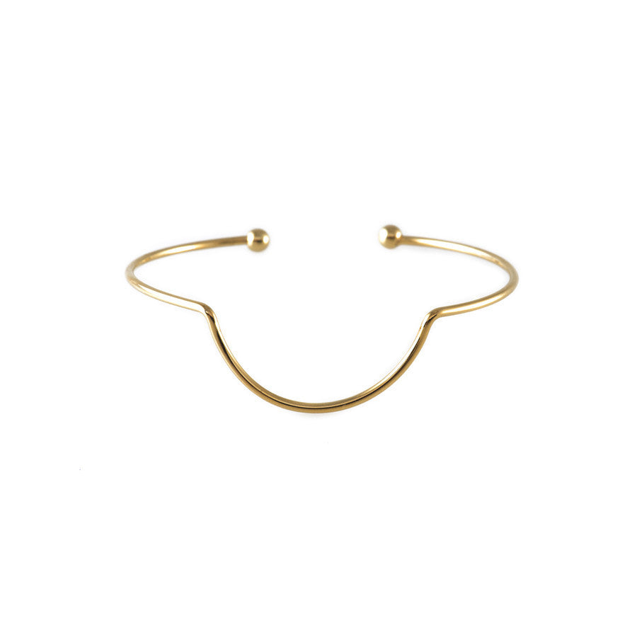Arch Gold Cuff - Wanderlust + Co