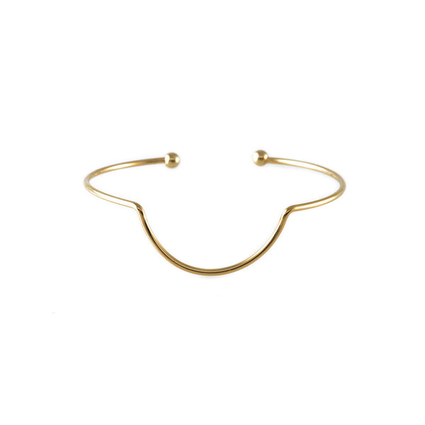 Arch Gold Cuff - Wanderlust + Co