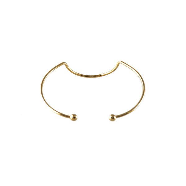 Arch Gold Cuff - Wanderlust + Co
