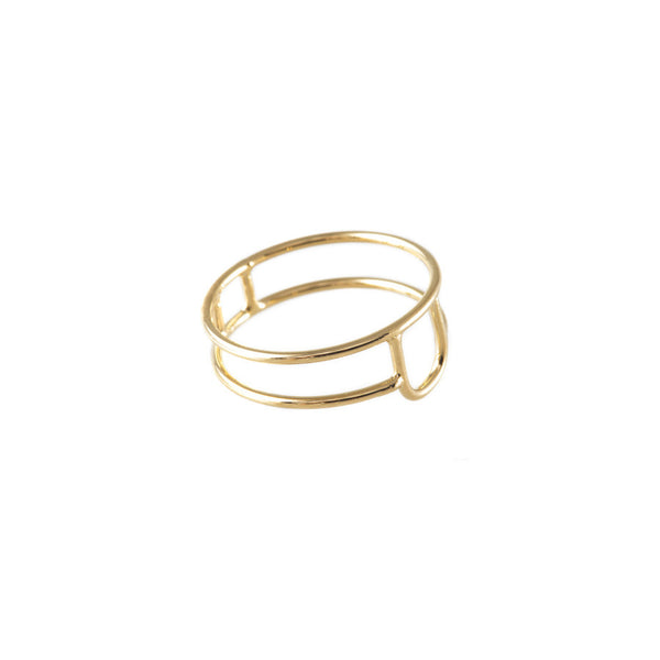 Arch Gold Ring - Wanderlust + Co