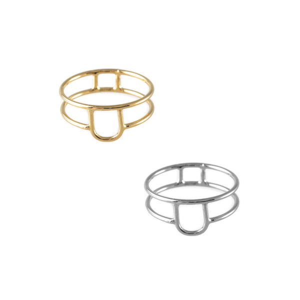Arch Gold Ring - Wanderlust + Co