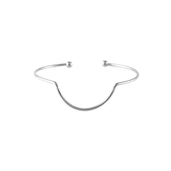 Arch Silver Cuff - Wanderlust + Co
