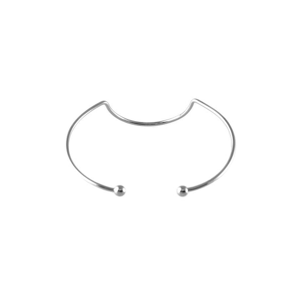 Arch Silver Cuff - Wanderlust + Co