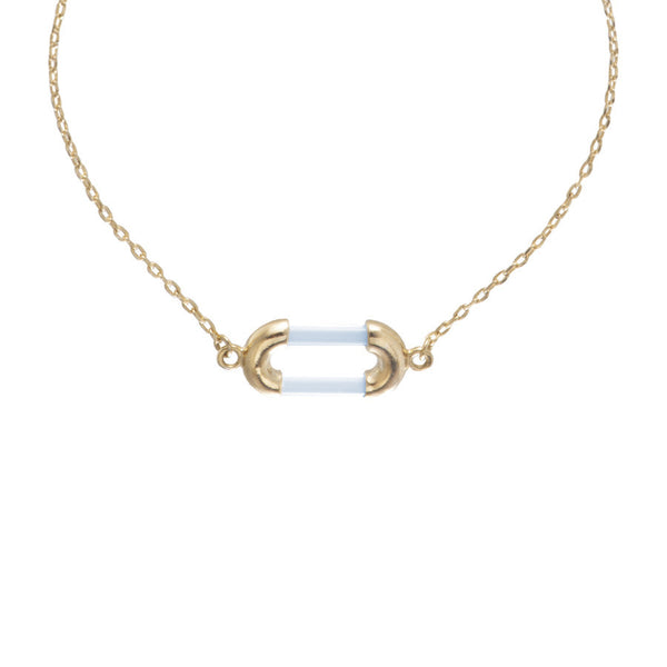 Aria Gold & Blue Bracelet - Wanderlust + Co