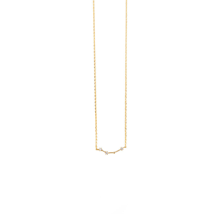 Aries Cosmic Gold Necklace