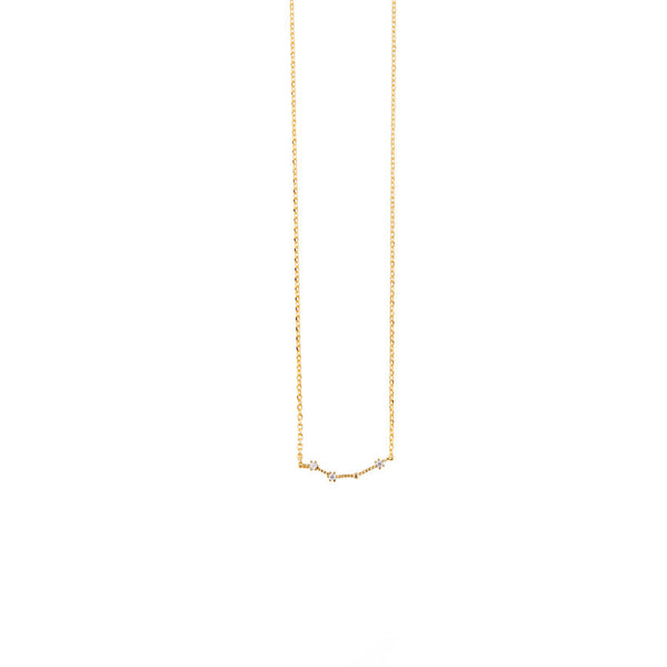Aries Cosmic Gold Necklace